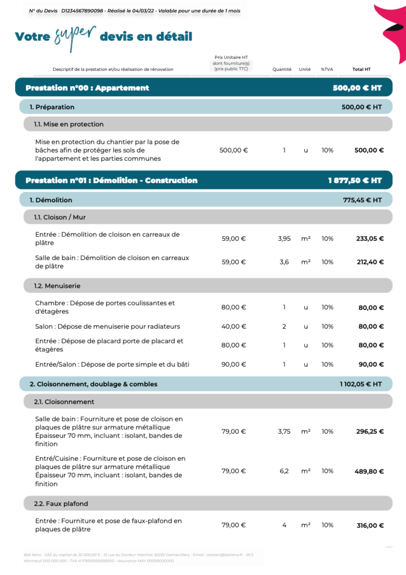 obtenez rapidement votre devis gratuit pour tous travaux de rénovation à paris 5e. experts certifiés, conseils personnalisés et estimation sur-mesure pour donner vie à vos projets.
