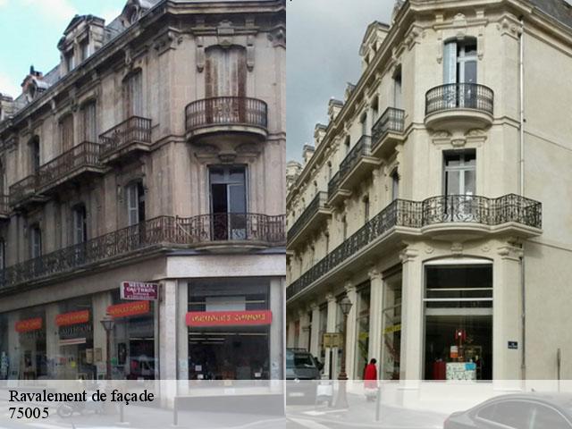 confiez la rénovation de votre façade à paris 75005 à nos experts. services professionnels, devis gratuit, résultats durables et soignés pour redonner éclat et valeur à votre immeuble.