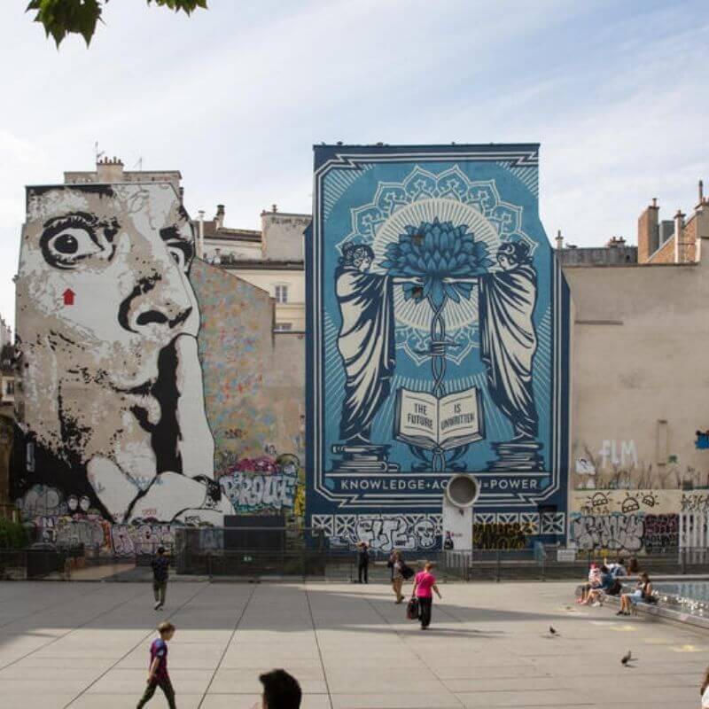 découvrez les œuvres d'art sur façades à paris, une immersion unique dans l'art urbain qui habille les murs de la capitale française.