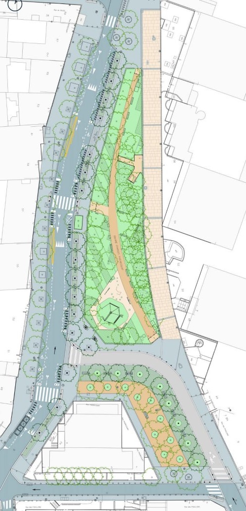 découvrez la transformation de la place pigalle avec une vitesse limitée à 20 km/h, un espace privilégié pour les piétons et une végétalisation renforcée pour un cadre urbain plus agréable et écologique.