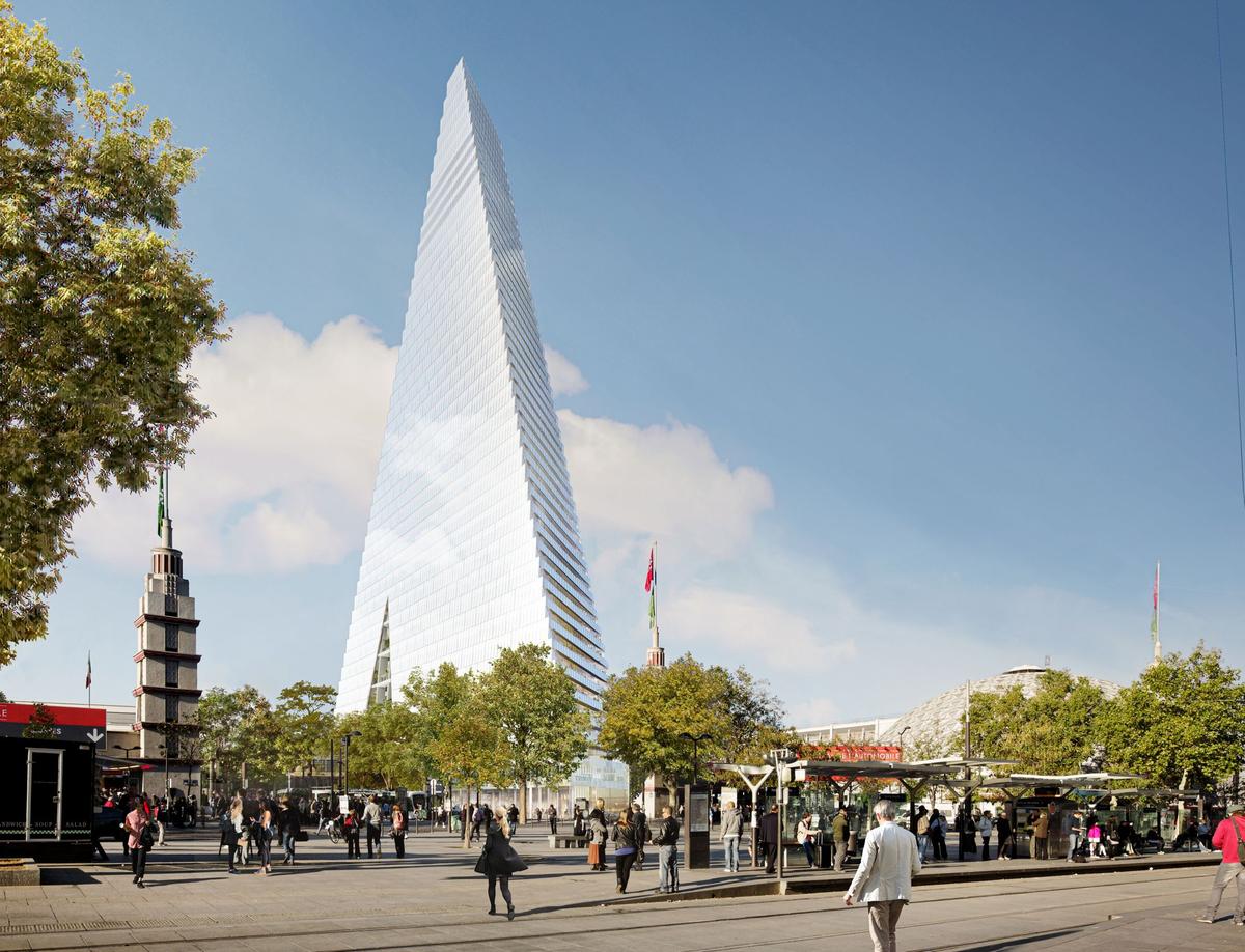 découvrez la pose inaugurale de la tour triangle à paris, un projet architectural qui suscite la polémique et divise les opinions.