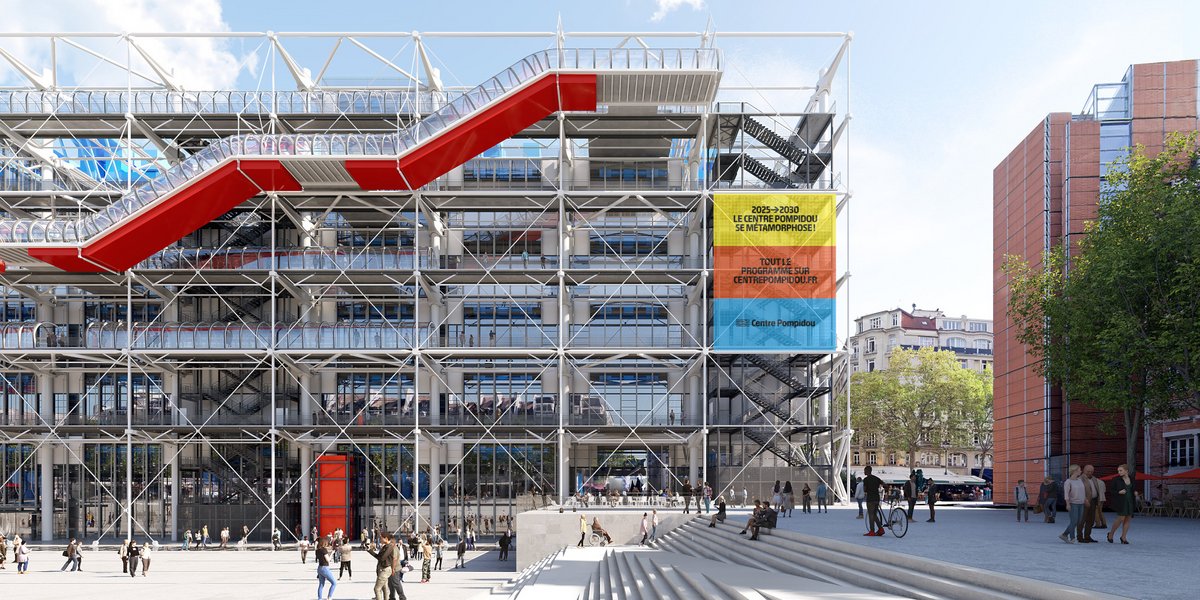 informations sur les travaux de réaménagement et la réinstallation de la bibliothèque du centre pompidou, pour un espace modernisé et accessible.