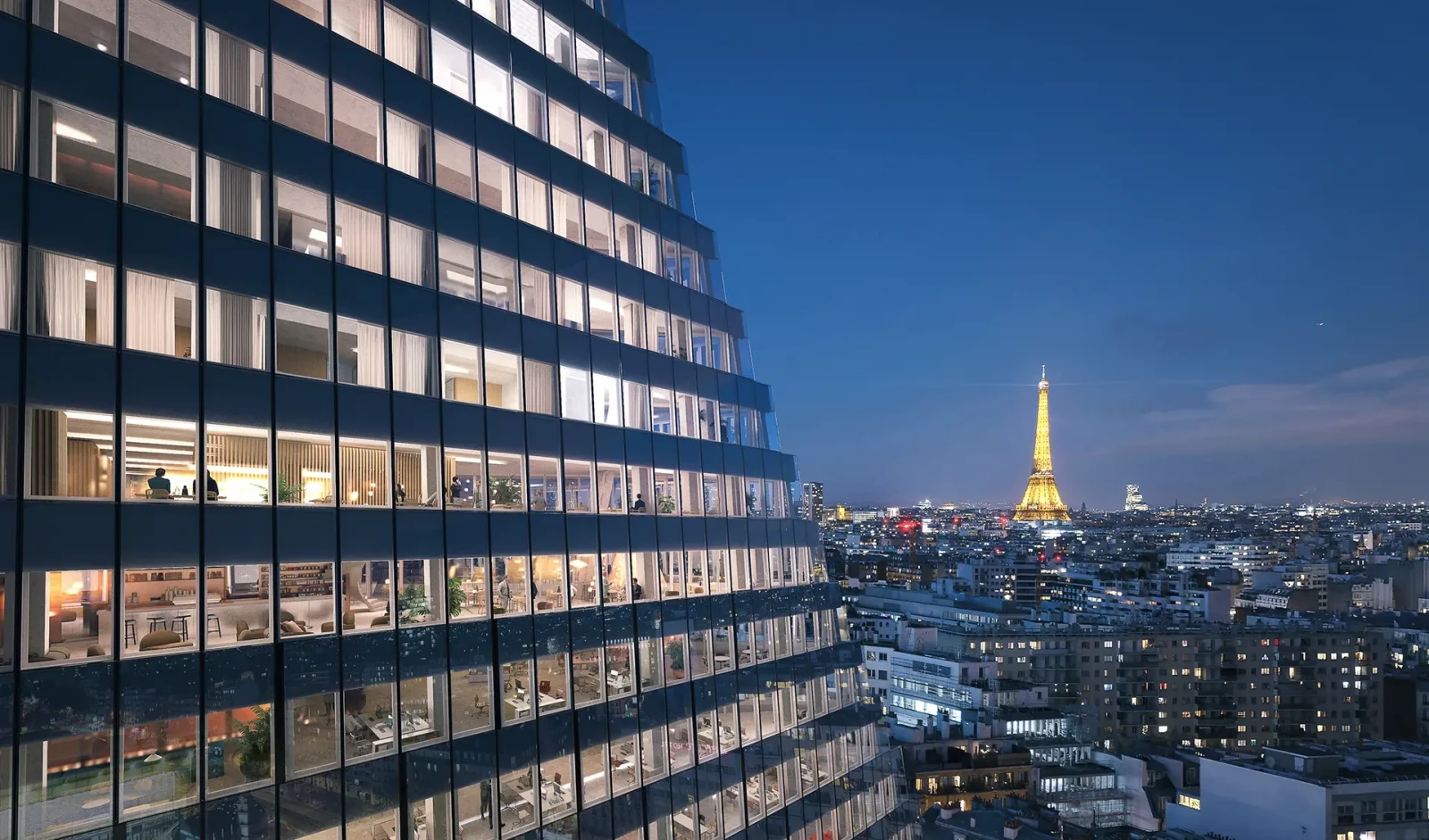 découvrez une expérience unique au sommet de la tour triangle à paris, offrant une vue panoramique exceptionnelle et des moments inoubliables.